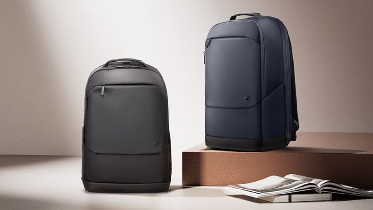 Xiaomi Mijia Backpack For 15.6 Inch Laptop Splash Proof Fabric Launched Price Features Details
