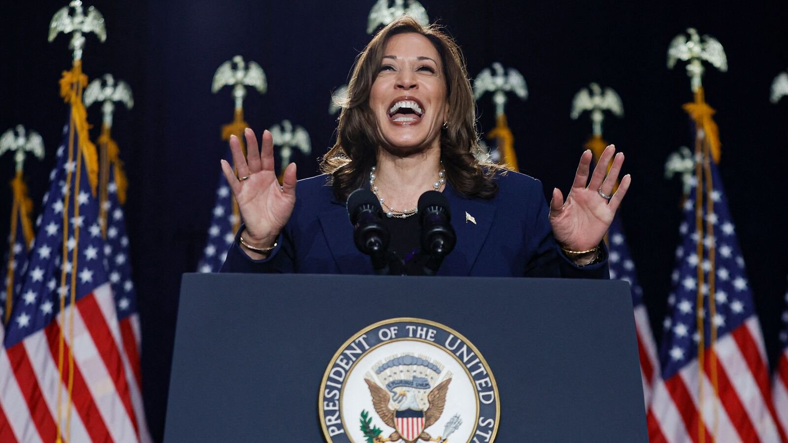 Kamala Harris carries the torch, and the burden, of Bidenomics