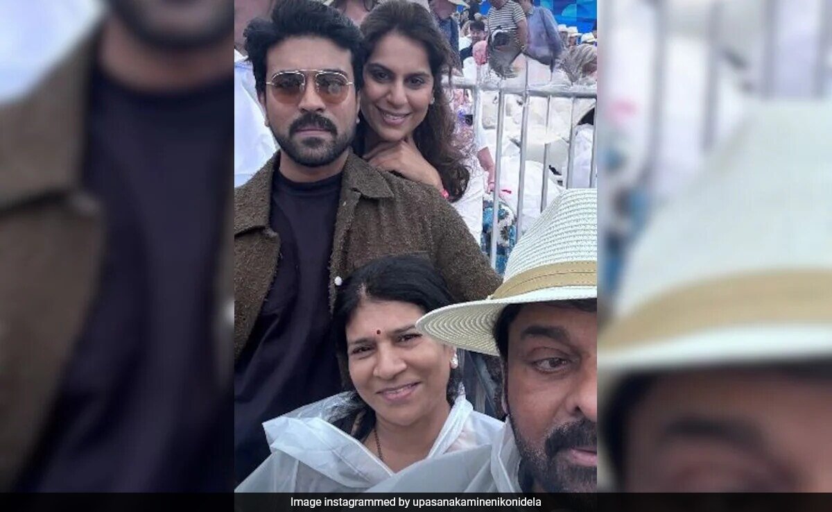 Ram Charan’s Fam-Jam With Wife Upasana And Parents Chiranjeevi-Surekha