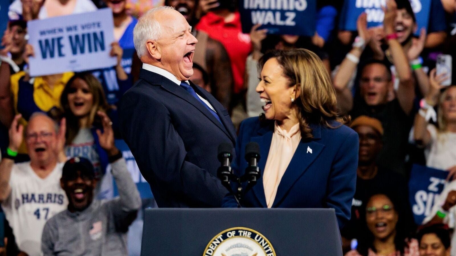 Trump thanks Kamala Harris for choosing ’smarter version of her’ as running mate; Obama says Tim Walz ‘has experience…’