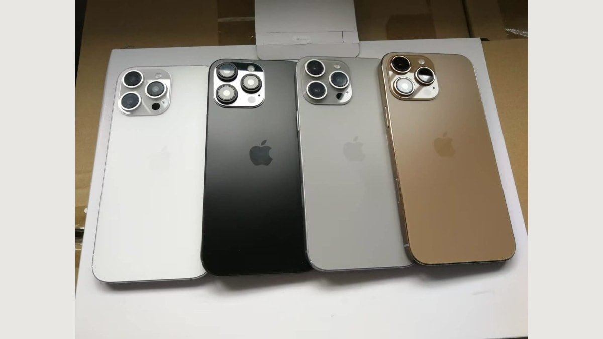 Apple May present iPhone 16 in 4 Colors, Including New Gold Color, Dummy Units leaked