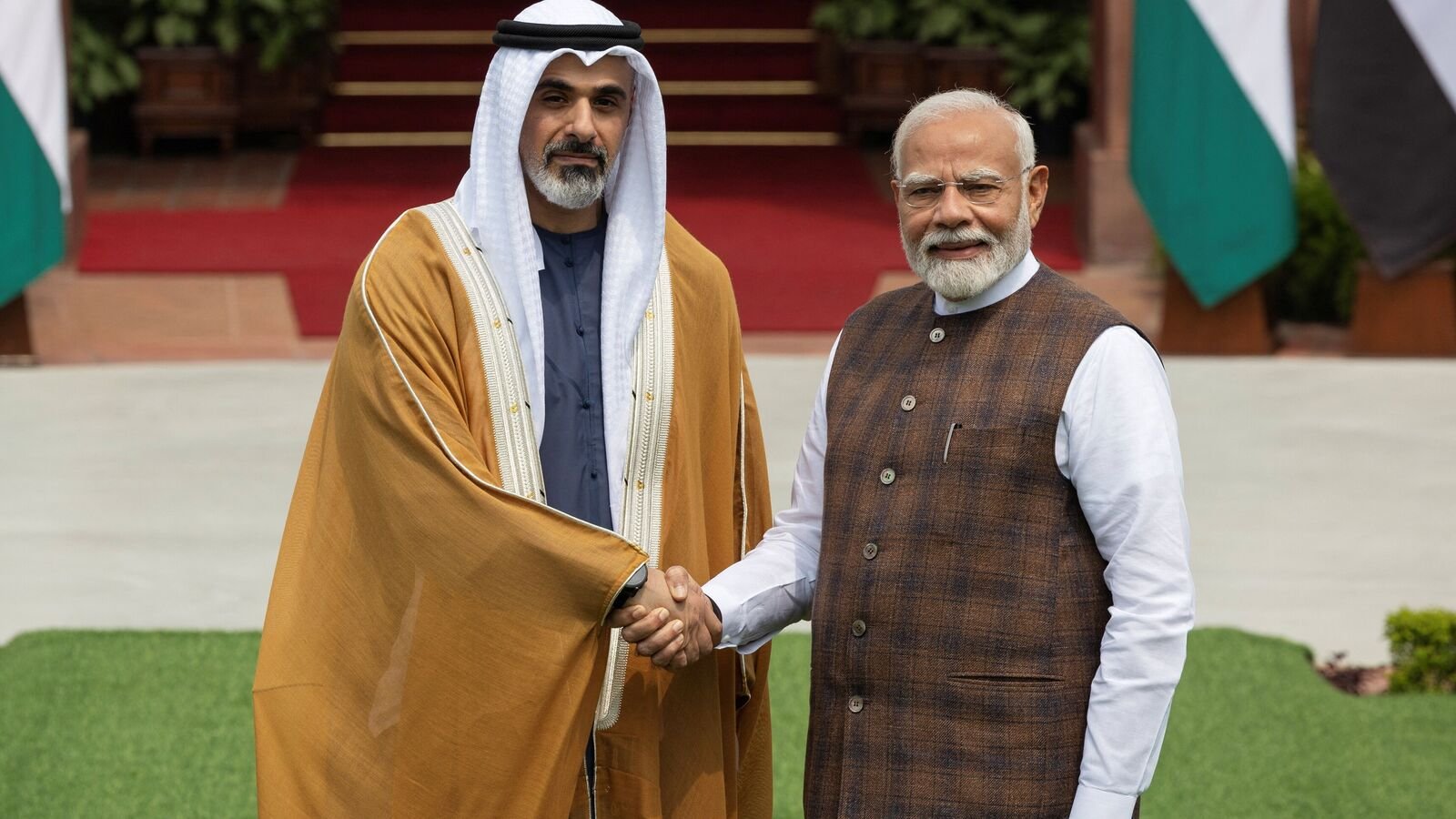 India-UAE sign pacts on LNG supplies, nuclear power cooperation as Crown Prince visits New Delhi