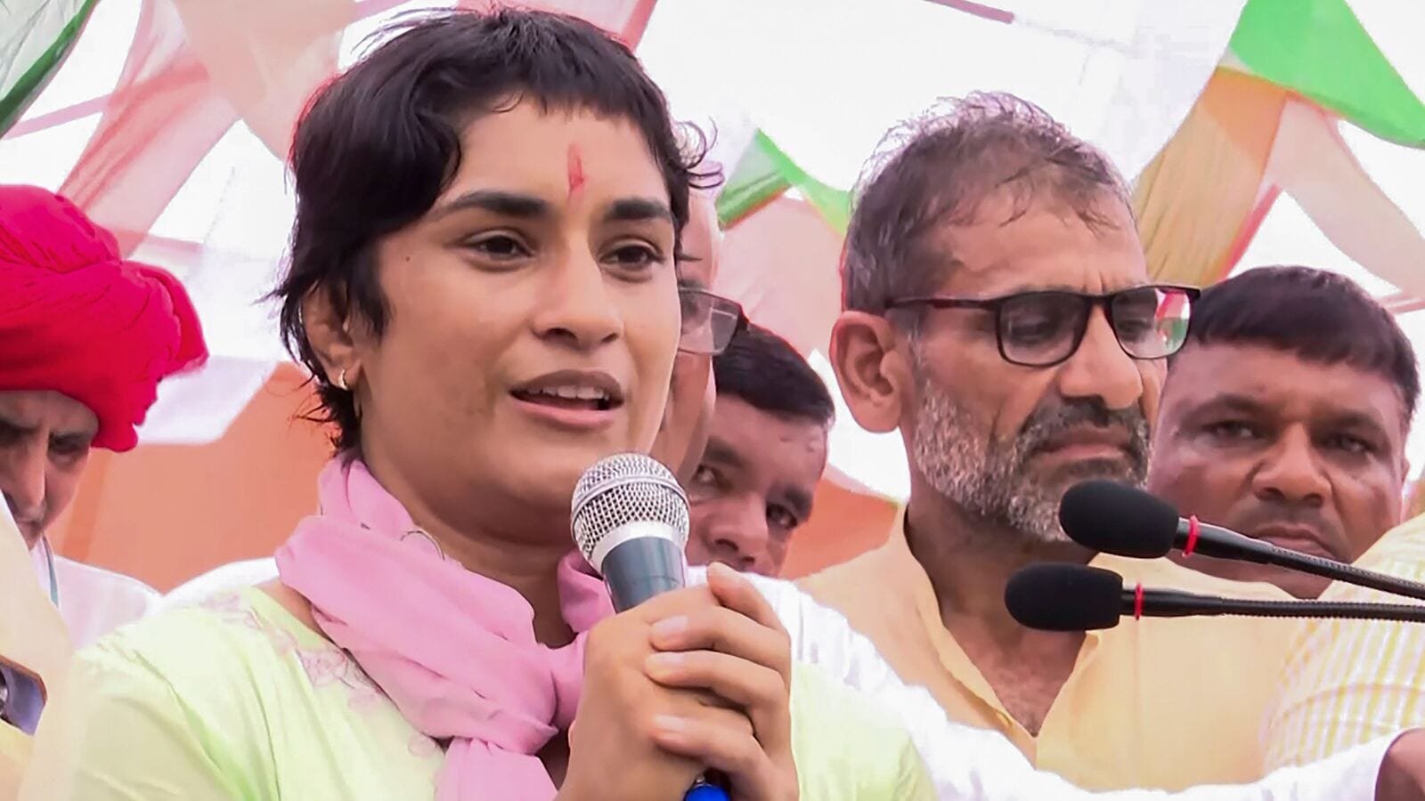 Vinesh Phogat kicks off Haryana Assembly poll campaign: ’I’ve forgotten the pain that…’